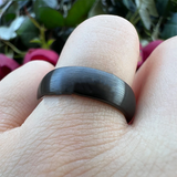Funki Buys | Rings | Tungsten Brushed Bands 8mm 6mm