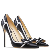 Funki Buys | Shoes | Women's Real Leather Butterfly-Knot High Heels