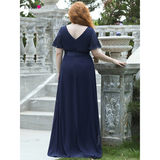 Funki Buys | Dresses | Women's Elegant Chiffon Evening Dress