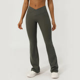 Funki Buys | Pantalons | Leggings évasés de yoga tendance pour femmes