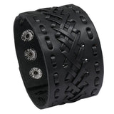 Funki Buys | Bracelets | Unisex Wide Cuff Goth Bracelet