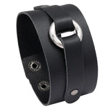Funki Buys | Bracelets | Unisex Wide Cuff Goth Bracelet