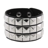 Funki Buys | Bracelets | Unisex Wide Cuff Goth Bracelet
