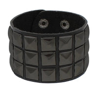 Funki Buys | Bracelets | Unisex Wide Cuff Goth Bracelet