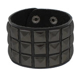 Funki Buys | Bracelets | Unisex Wide Cuff Goth Bracelet