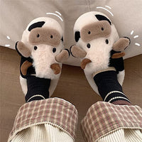 Funki Buys | Shoes | Women's Cute Soft Cow Slipper