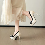 Funki Buys | Shoes | Women's Suede Bow Tie Platorm Heels