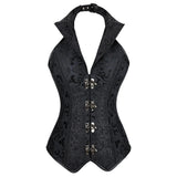 Funki Buys | Lingerie | Women's Gothic Faux Leather Corset