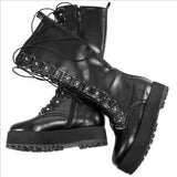 Funki Buys | Boots | Women's Men's Knee High Lace Up Boots