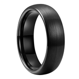 Funki Buys | Rings | Tungsten Brushed Bands 8mm 6mm