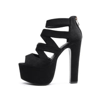 Funki Buys | Shoes | Women's Cross Strap Gladiator Sandals