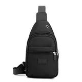 Funki Buys | Bags | Canvas Multi Pocket Crossbody Chest Bag