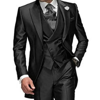 Funki Buys | Costumes | Smokings de mariage 3 pièces pour homme, coupe slim