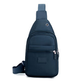 Funki Buys | Bags | Canvas Multi Pocket Crossbody Chest Bag