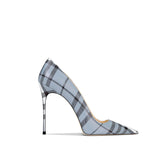 Funki Buys | Shoes | Women's Elegant Luxury Plaid High Stilettos
