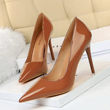 Funki Buys | Shoes | Women's Formal Mid-Heel Nude Scarpins