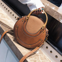 Funki Buys | Bags | Handbags | Women's Round Crossbody Bag