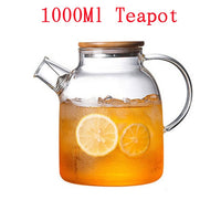 Big Heat Resistant Glass Teapot