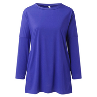 Funki Buys | Shirts | Women's Round Neck Stretch T-Shirt