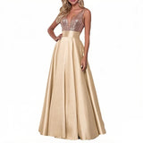 Funki Buys | Dresses | Women's Custom Satin Evening Dress