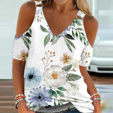 Funki Buys | Shirts | Women's Cut Out Buckle Strap Summer Top