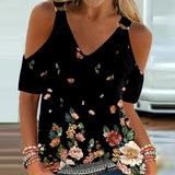 Funki Buys | Shirts | Women's Cut Out Buckle Strap Summer Top