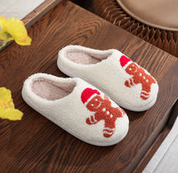 Funki Buys | Shoes | Unisex Christmas Gingerbread Slippers
