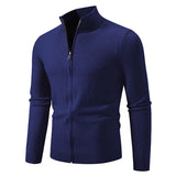 Funki Buys | Sweaters | Men's ZipUp Slim Fit Stand Collar Jacket