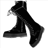 Funki Buys | Boots | Women's Men's Knee High Lace Up Boots