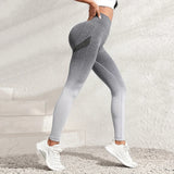 Funki Buys | Pants | Women's Gradient Smile Yoga Pants