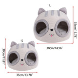 Funki Buys | Pet Beds | Cat Bed | Cute Cat Head Kitten Hut Bed