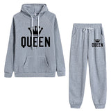 Funki Buys | Activewear | Women's Thickened Hooded Sweat Suit