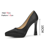 Funki Buys | Shoes | Women's Elegant Satin High Heel Pumps