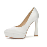 Funki Buys | Shoes | Women's Elegant Satin High Heel Pumps