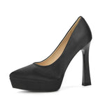 Funki Buys | Shoes | Women's Elegant Satin High Heel Pumps