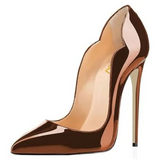 Funki Buys | Shoes | Women's Colored Checkered Patent High Heels