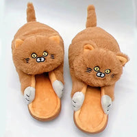 Funki Buys | Shoes | Women's Soft Cat Hug Slippers