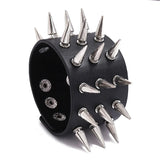 Funki Buys | Bracelets | Unisex Wide Cuff Goth Bracelet