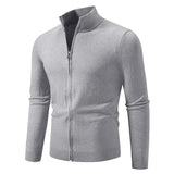 Funki Buys | Sweaters | Men's ZipUp Slim Fit Stand Collar Jacket