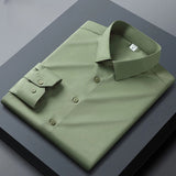 Funki Buys | Shirts | Men's Slim Fit British Style Dress Shirt 7XL