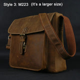 Funki Buys | Bags | Messenger Bags Men's Leather Crossbody