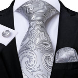 Funki Buys | Neckties | Men's Luxury 3 Pcs Jacquard Tie Set