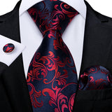 Funki Buys | Neckties | Men's Luxury 3 Pcs Jacquard Tie Set