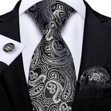 Funki Buys | Neckties | Men's Luxury 3 Pcs Jacquard Tie Set
