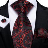 Funki Buys | Neckties | Men's Luxury 3 Pcs Jacquard Tie Set