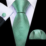 Funki Buys | Neckties | Men's Luxury 3 Pcs Silk Formal Tie Set