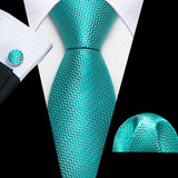 Funki Buys | Neckties | Men's Luxury 3 Pcs Silk Formal Tie Set