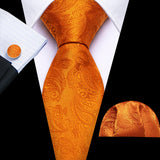 Funki Buys | Neckties | Men's Luxury 3 Pcs Silk Formal Tie Set