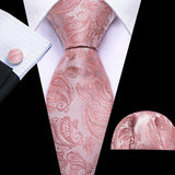 Funki Buys | Neckties | Men's Luxury 3 Pcs Silk Formal Tie Set