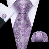 Funki Buys | Neckties | Men's Luxury 3 Pcs Silk Formal Tie Set